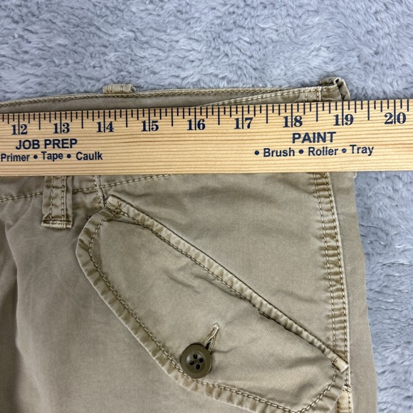 Vtg Polo Ralph Lauren Paratrooper Military Cargo Pants Mens 36 (36×29.5) Khaki - Picture 2 of 8